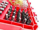 Set Foresight Completo de Brocas y Puntas para Taladro – 50 Piezas Multiusos | Perfora Madera, Metal y Concreto con Precisión Profesional