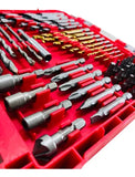 Set Foresight Completo de Brocas y Puntas para Taladro – 50 Piezas Multiusos | Perfora Madera, Metal y Concreto con Precisión Profesional