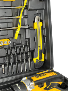 Taladro Percutor Dewalt Inalámbrico 24V – Set Completo con Baterías y Accesorios