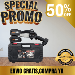 Mini Sierra Eléctrica Chainsaw Workers | Cortadora Inalámbrica Portáti